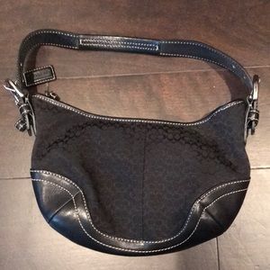 Small Coach black purse